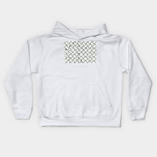 Silver Abstract Background Kids Hoodie